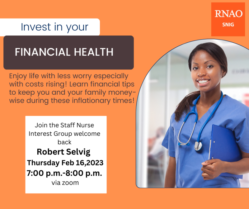 Invest in Your financial health Thurs. Feb 16, 7p.m.